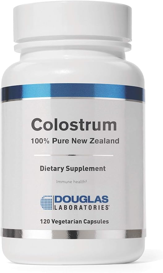 Douglas Laboratories Colostrum | 100% Pure New Zealand Supplement for Immune Support Antioxidants Anti Aging GI Balance and Gastrointestinal Health* | 120 Capsules