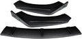 3Pcs Car Accessories Bumper Lip Side Sport Splitter Spoiler Body Kit Compatible For Benz CLA Class CLA200 CLA250 2013 15 19 2022(Carbon Fiber Look)