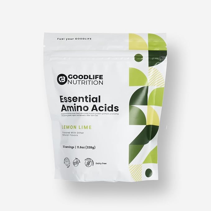 GOODLIFE Nutrition Essential Amino Acids - 30 Serving Bag (30 Servings Lemon Lime)