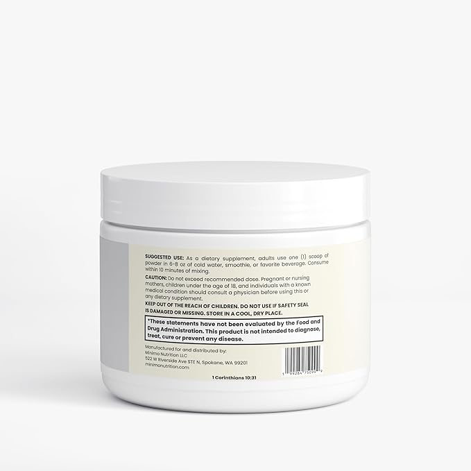 Unflavored Colostrum Supplement Powder for Gut Health Immune Support Muscle Recovery &amp Wellness | 2.300mg Bovine Colostrum Superfood 30 Servings