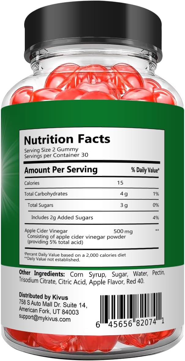 Divinity Labs Keto - Divinity Labs Keto Apple Cider Vinegar Gummies (3 Pack 180 Count)
