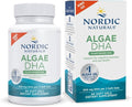 Nordic Naturals Algae DHA - 90 Soft Gels - 500 mg Omega-3 DHA - Certified Vegan Algae Oil - Plant-Based DHA - Brain Eye &amp Nervous System Support - Non-GMO - 45 Servings