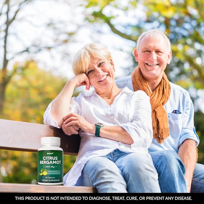 Citrus Bergamot | Citrus Bergamot 1000mg | 1000mg Per Serving | Supplement for Men &amp Women | (Pack 5)