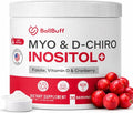 Myo-Inositol &amp D-Chiro Inositol Powder - 40:1 Ratio with Folate Vitamin D &amp Cranberry - Inositol Supplement for Women - 30 Day Supply