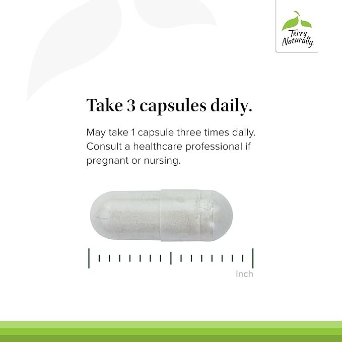 Terry Naturally Be Mobile - Collagen Supplement for Joint Health Support - Dietary Supplement with Boswellia Extract &amp Type II Collagen - Lower Back &amp Knee Support Supplement - 60 Capsules