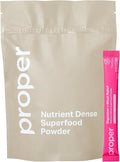 Proper The Pinks Digestion and Bloat Relief. Drink Mix with Gut Health Probiotics Prebiotics Beet Root &amp Enzymes for Digestive Support. Bloating and Microbiome Supplement for Women and Men