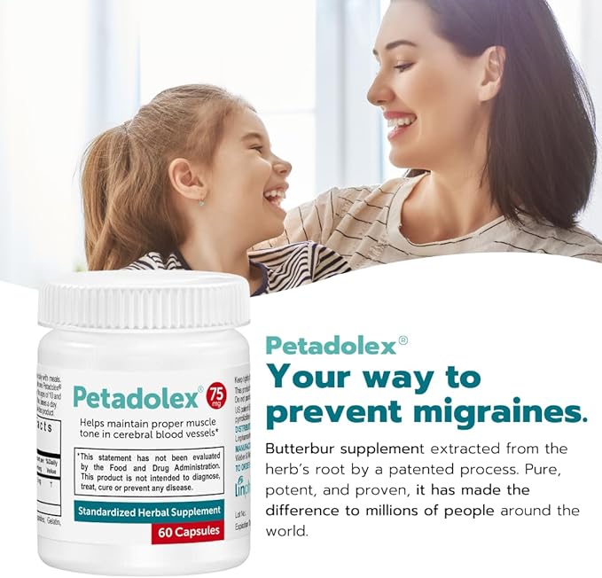 Linpharma 75 mg Patented PA-Free Butterbur Root Extract for Brain Health – 3 Btl.