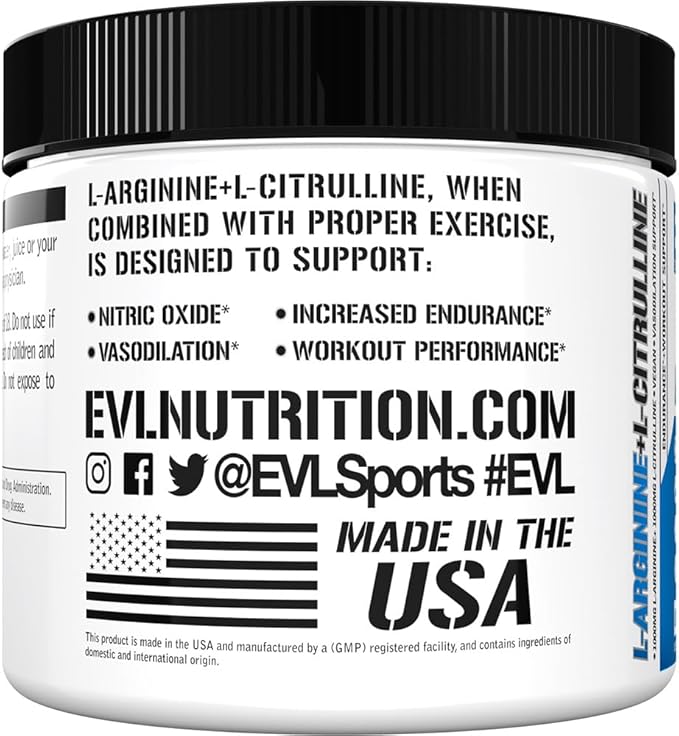 Pure Creatine Monohydrate Powder 5g (Unflavored 60 Servings) Plus L-Arginine and L-Citrulline Nitric Oxide Complex (Unflavored 75 Servings)