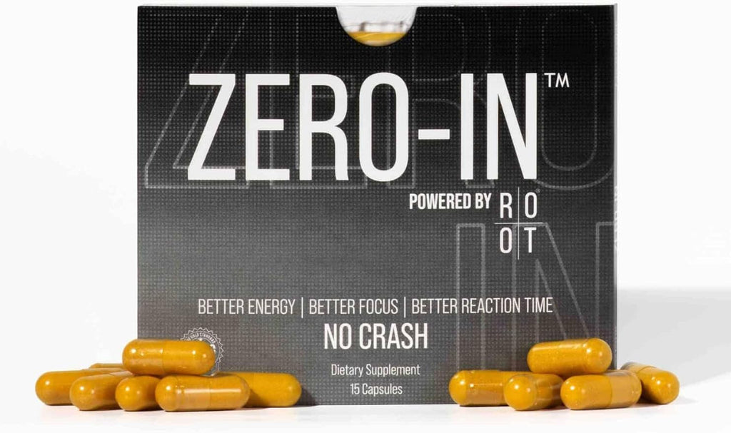 THEROOTBRANDS Root Wellness Zero-in by Dr. Rahm - Combination of Turmeric Pine Bark Extract - 15 Capsules