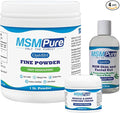 KALA HEALTH MSMPure Starter Bundle with MSM Fine Powder 1lb MSM Muscle &amp Joint Cream 2oz and MSM Gel with Organic Aloe 8oz