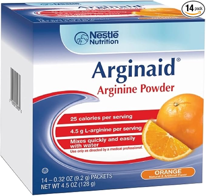 Arginine Supplement Arginaid? Orange .32 oz Individual Packet Powder(BX of 14)