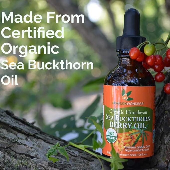 Seabuckwonders 2 Piece Berry Oil Dropper 3.5 Ounce