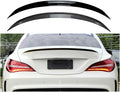 Spoiler Wing Glossy Car Rear Trunk Compatible for Benz CLA Class C117 CLA200 CLA260 CLA45 AMG 2013-2019 (Color : Carbon Black)