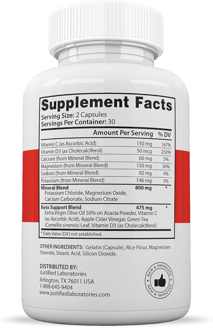 (5 Pack) Rapid Lean Keto ACV Pills 1275MG Keto Support Blend Capsule Alternative to Keto ACV Gummies Formulated with Apple Cider Vinegar Extra Virgin Olive Oil Powder Green Tea Leaf 300 Capsules