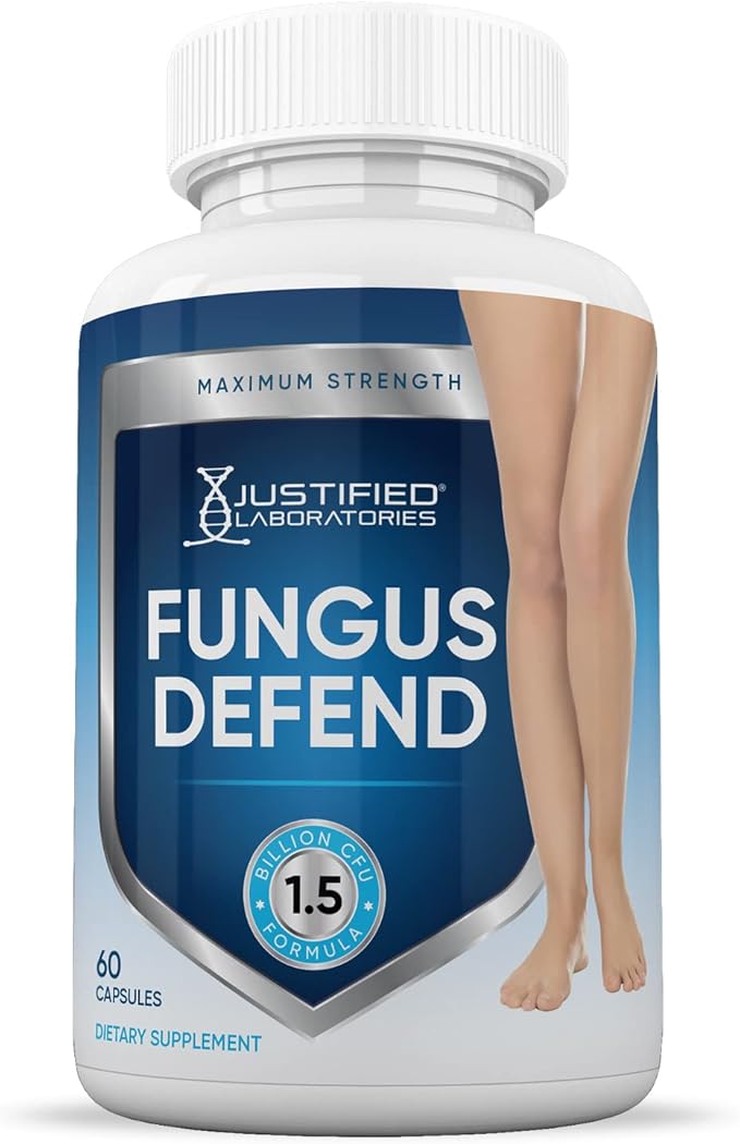 Justified Laboratories Fungus Defend Pills 1.5 Billion CFU Probiotic 60 Capsules