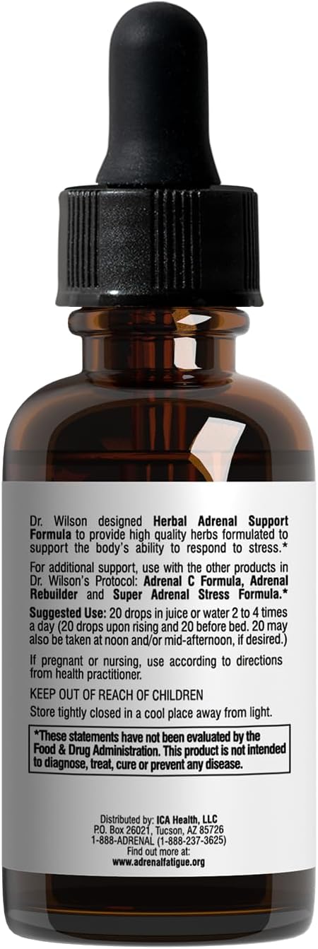 Doctor Wilson's Original Formulations 2-Pack Herbal Adrenal Support Formula 2 Liquid Ounces