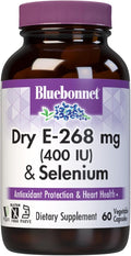 BlueBonnet Dry E-400 IU Plus Selenium Vegetarian Capsules 60 Count