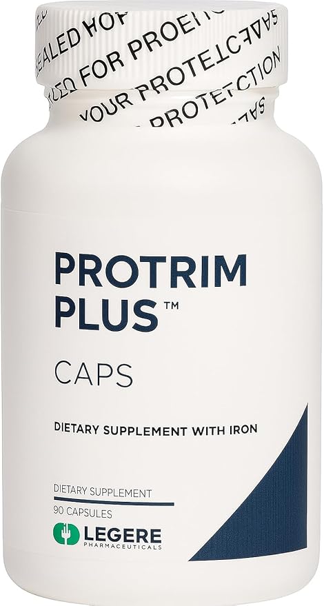 Legere Pharmaceuticals ProTrima Plus – Advanced Fiber and Nutrient Support Formula with Vitamins and Trace Minerals – Digestive Wellness and Daily Energy Balance – 90 Capsules