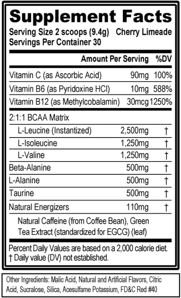 Evlution Replenishing BCAAs Amino Acids Powder for Pre &amp Post Workout (Pink Lemonade and Cherry Lime 30 Servings Each)