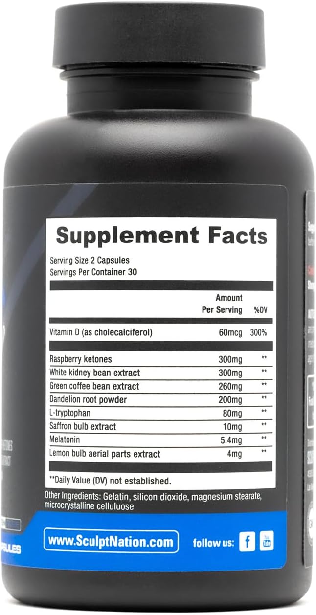 Sculpt Nation by V Shred Burn PM and BCAA Fruit Punch Powder Bundle