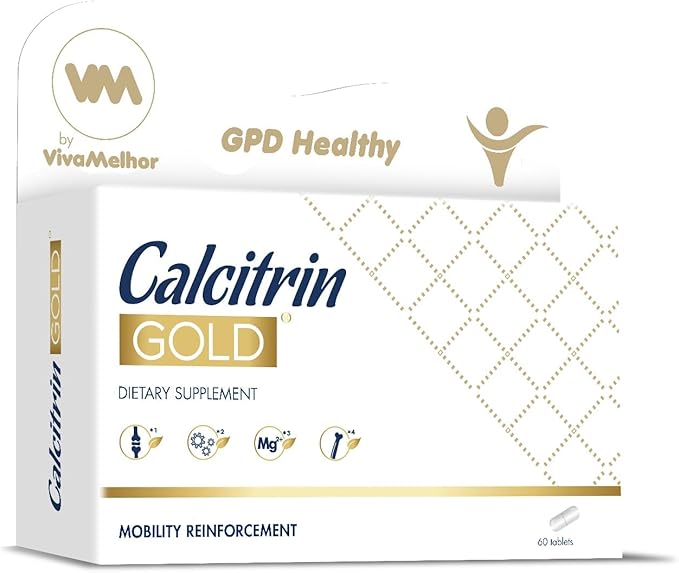Soy Sano Calcitrin Gold Dietary Supplement Mobility Reinforcement 60 Tablets