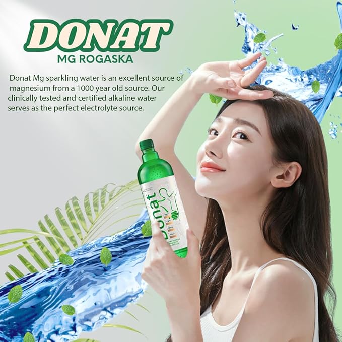 Rogaska Donat Mg Mineralwasser inkl. Pfand 1 L Flasche 6er Pack