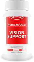Pro Health Charm Vision Support - Improved Formula - Our Best Vision Pills For Eyes - Eye Vitamins For Vision Focus - Natural Vision Pills Eye Supplements For Adults 50 Blurry Vision Improvement Pills