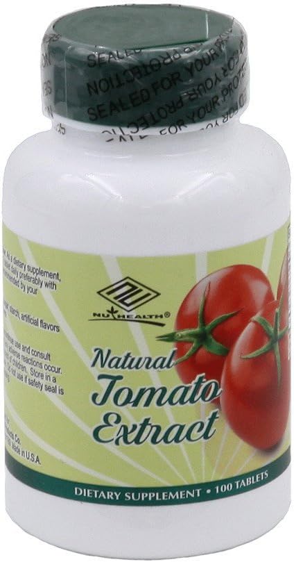 3 Packs Natural Tomato Extract w/ Lycopene (100 Tablets)
