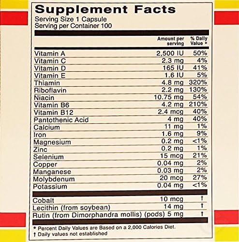 H3 100 Cap - Multivitaminico (Pack of 1)