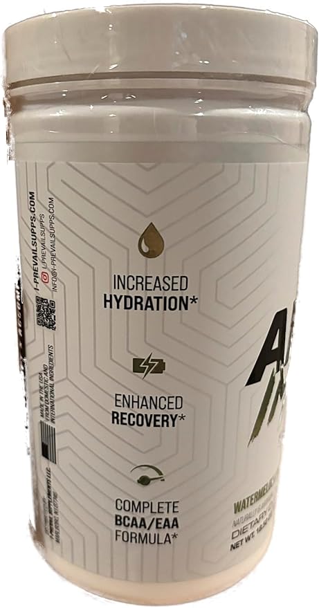 Amino Impact BCAA – EAA Enhanced Hydration Recovery &amp Endurance Keto Friendly Formula 7g BCAA’s – 3g EAA’s Plus 2g Glutamine |30 Serving (Watermelon Lemonade)