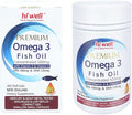 Hi Well Premium Omega 3 Fish Oil Concentrated 500mg 300 Softgels