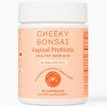 Cheeky Bonsai Vaginal Probiotic for Women pH Balance with Maximum Support 20 Billion CFU Probiotics - 8 Unique Strains for Her - Lactobacillus Blend - 60 Cap