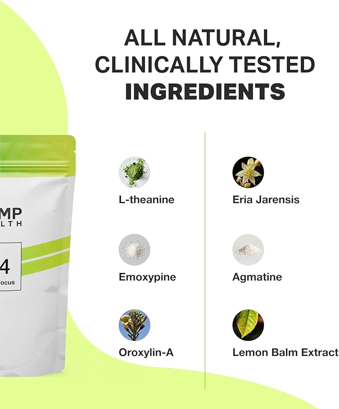 B4 - Supplement - Available in 6 Flavors - L-Theanine Lemon Balm Extract and More - 10 Count (10 Packets Citrus Smooth)