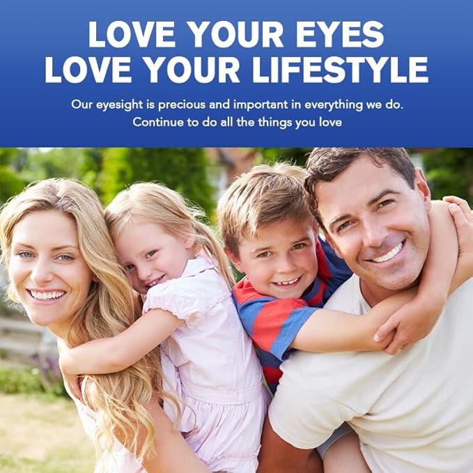 TheraSuva Total Eye Complex - Lutein + Bilberry + Zeaxanthin + Citrus Bioflavonoids - Ultra Vision Support Supplement for Healthy Eyes 2 Month Supply 120 Softgels