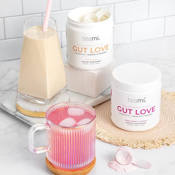 Teami Gut Love Probiotic + Prebiotic Powder Unflavored