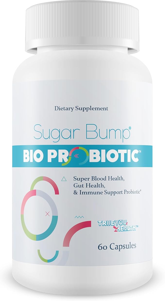 Sugar Bump Bio Probiotic - Blood Health Probiotics - Supports Healthy Blood S Balance Already in the Normal Range - Immune Support - 40 Billion CFUs - Probiotics for Blood Health Support
