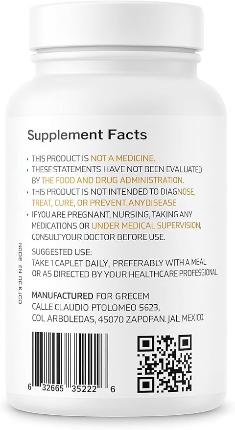 Hyaluronic Acid Collagen Joint Support Supplement with Turmeric Glucosamine Chondroitin &amp MSM – Flexibility &amp Cartilage Support – 850mg – 30 Caplets
