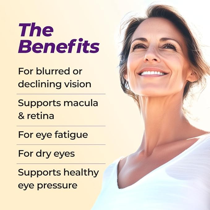 AFC Japan Ultimate Vision 4X - Improved Up-Sized Eye Formula with Lutein Zeaxanthin Bilberry Extract and Vitamins for Age-Related Eye Problem Blurry &amp Poor Vision Dry Eye Macular Health 45s