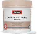Swisse Calcium with Vitamin D3 and Citrate 830mg | Supplement for Women &amp Men | Bone Strength Support | Calcio | 300 Tablets | 2-Month Supply