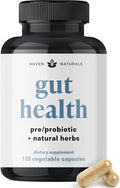 All-in-One Gut Health w/Probiotics Prebiotics Digestion-Supporting Herbs and Adaptogens - Leaky Gut Repair Formula to Support Gut Lining Aid in Digestion and Promote Good Bacteria