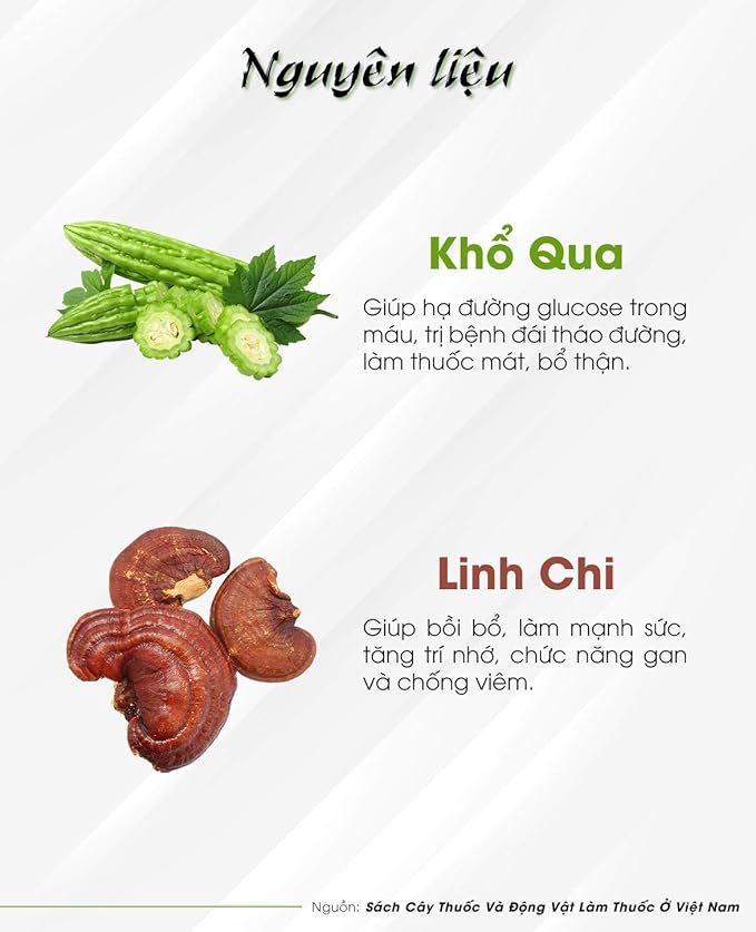 02Boxes (25 Teabags/box x 2g) - Bitter Melon Tea Hung Phat - Tra Kho Qua Hung Phat