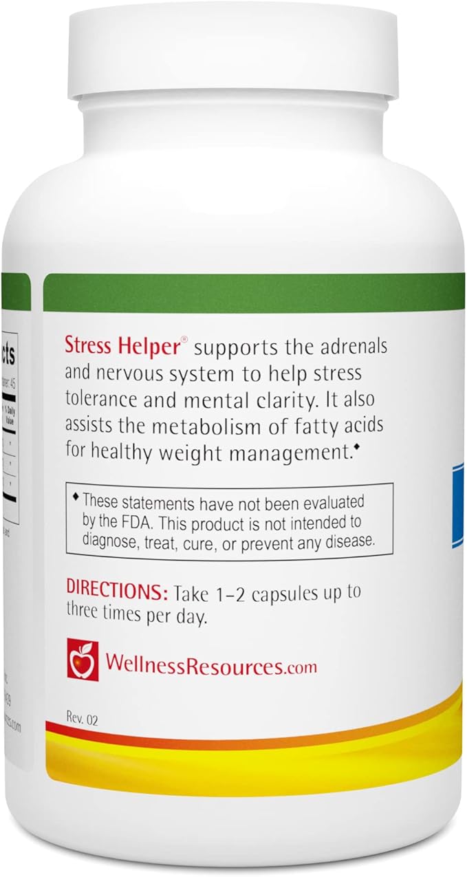 Stress Helper® - Energy Stress Tolerance Adrenal Support (90 Capsules)