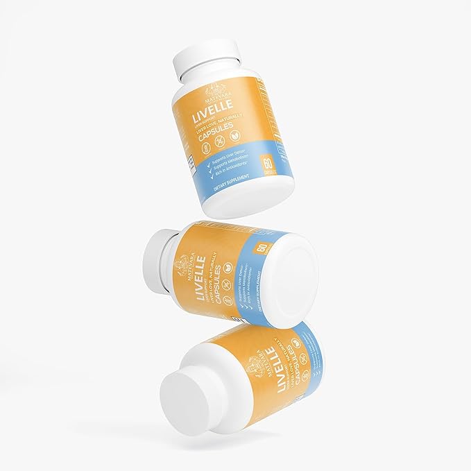 Livelle Milk Thistle Liver Support Supplement | 60 Capsules