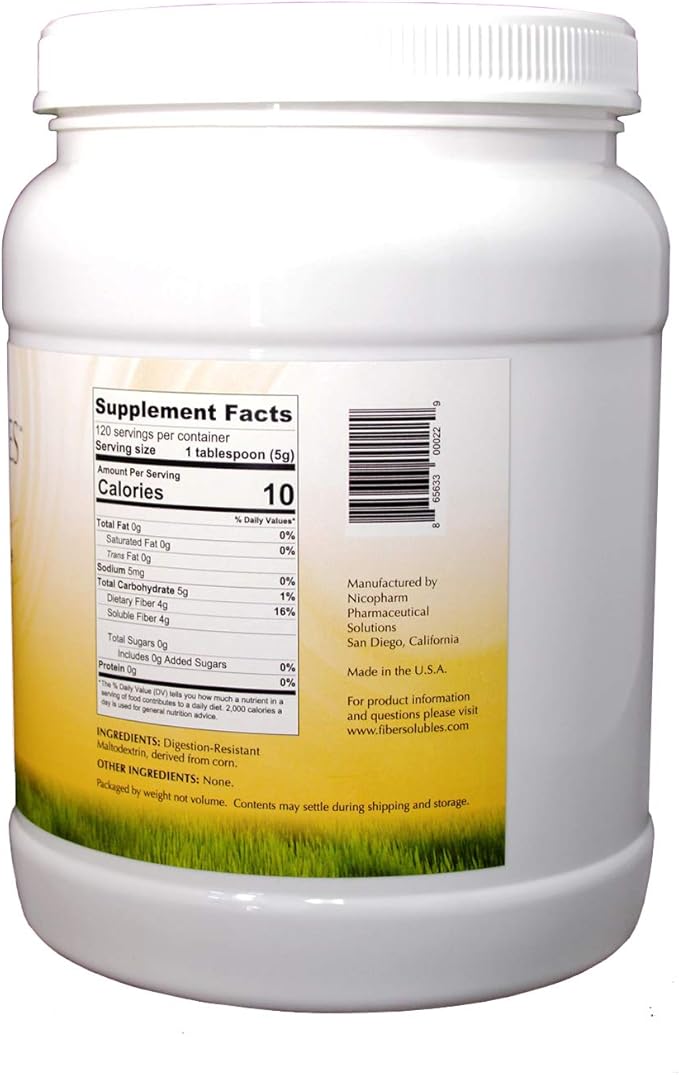 Fastest Dissoving Soluble Fiber