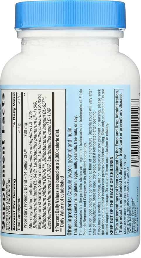 PB8 Acidophilus Probiotic -120 Count