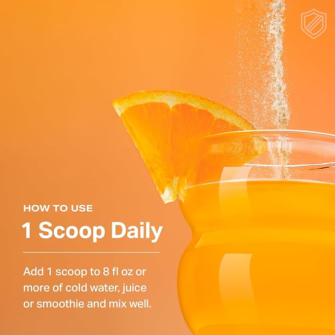 Proper The Oranges Nutrient-Dense Superfood Powder for Immune Support &amp Gut Health - Elderberry Vitamin C Zinc &amp Echinacea Supplement Complex Enhanced with Probiotic Digestive Blend