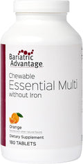 Bariatric Advantage Complete Chewable Multivitamin - 180 Count Orange