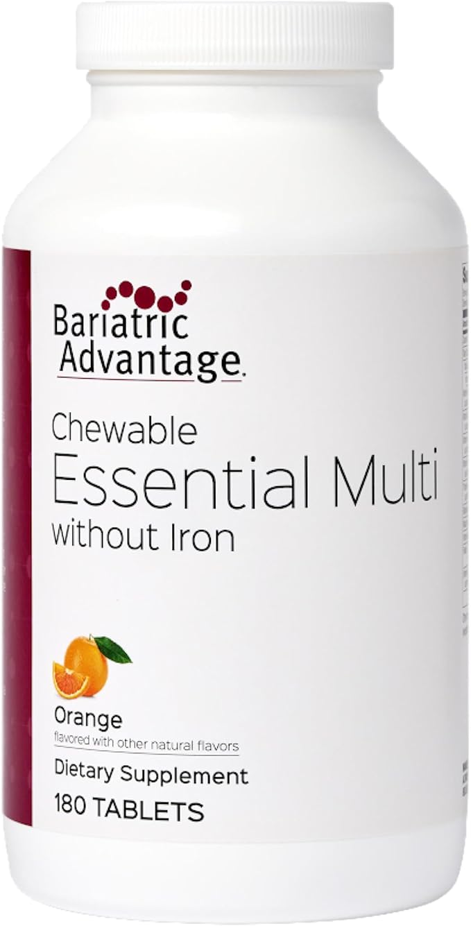 Bariatric Advantage Complete Chewable Multivitamin - 180 Count Orange