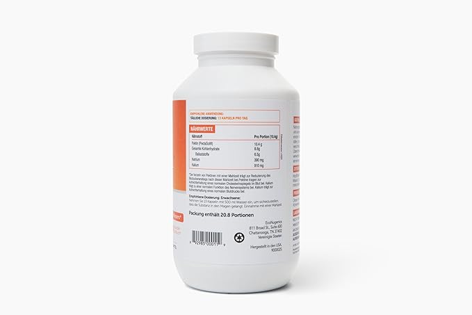 PectaSol Modified Citrus Pectin – 270 Capsules – Total-Body Health Supplement to Support the Heart Immune System Inflammation Response &amp Healthy Aging + Maintain Healthy Galectin-3 Levels