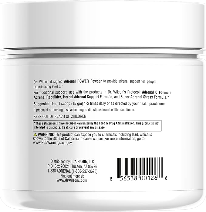 Dr. Wilson's Adrenal Power Powder 450 gram Powder